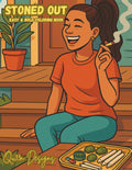 Stoned Out Easy & Fun Adult Coloring Book