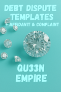 Dispute Templates + Affidavit + Complaint